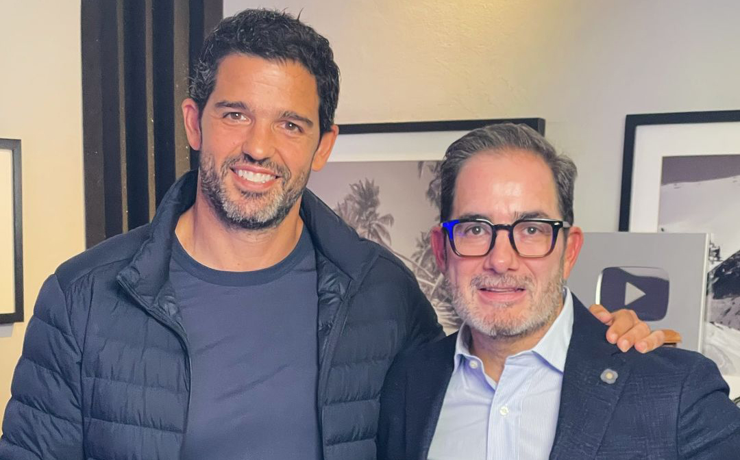 Oso Trava con el empresario Braulio Ursuaga en uno de sus podcasts. (Foto: Instagram)