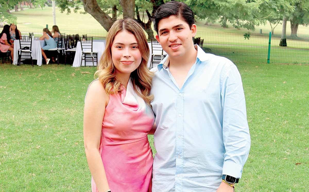 DANA BUCIO Y JESÚS DEL ÁNGEL presentes en el Club Campestre Tampico