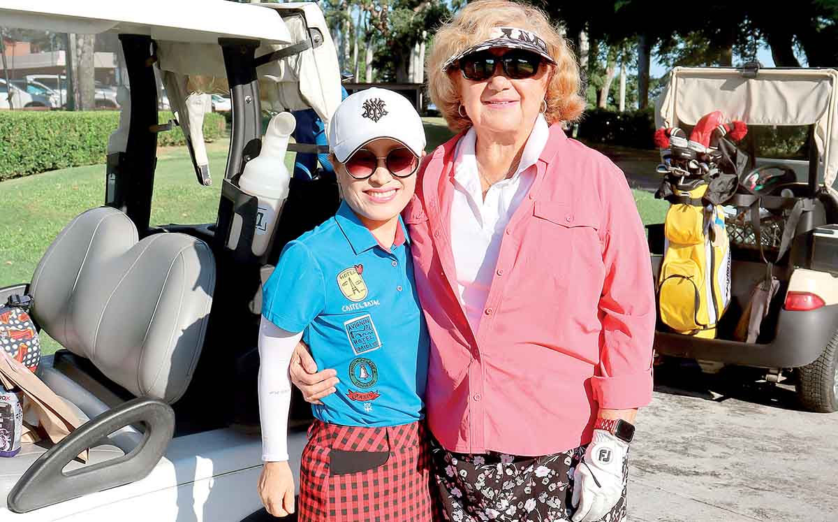 SALLY PARK Y ALICIA DE LEAL nos regalaron sus mejores sonrisas en el Club Campestre Tampico