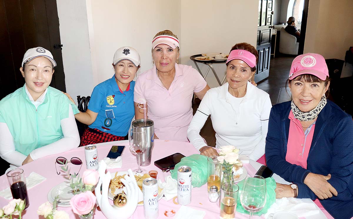 SALLY PARK,  ROSA ELOINA MORALES, LILIAN MUÑOZ mostraron sus mejores swings