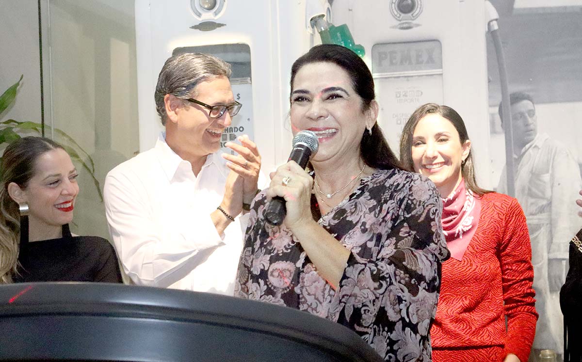 MÓNICA VILLARREAL, alcaldesa de Tampico dio unas palabras de bienvenida y agradecimiento