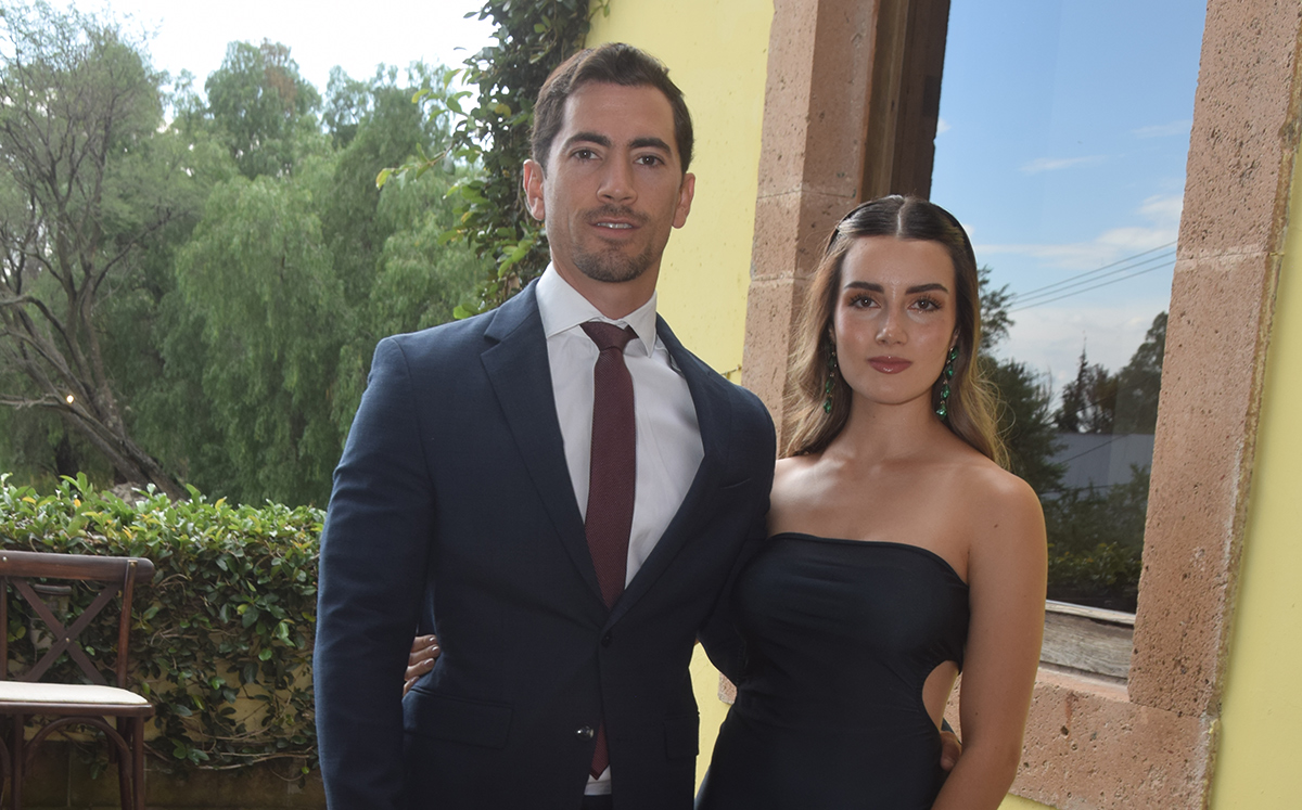 Fabricio González y Brenda Rebollar