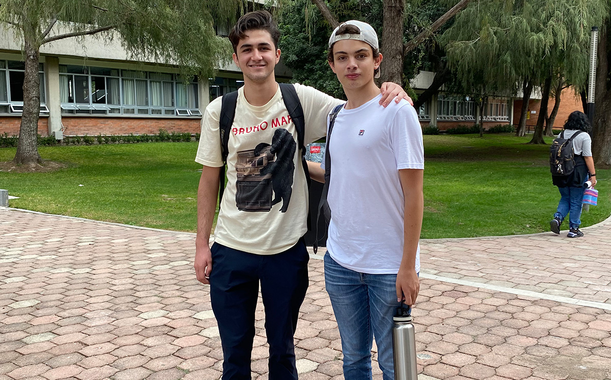 Iván Márquez y Héctor Díaz