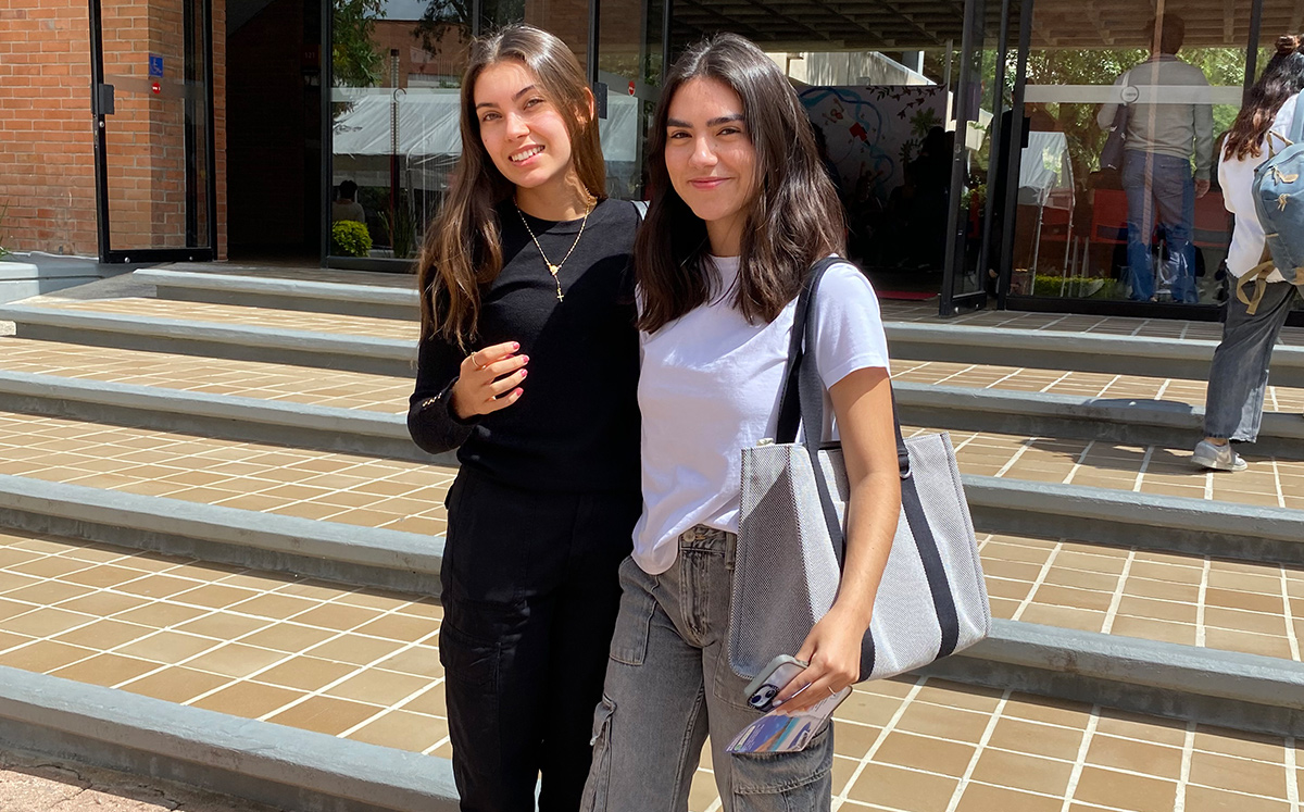 Mariam Ramírez y Valeria Lugo