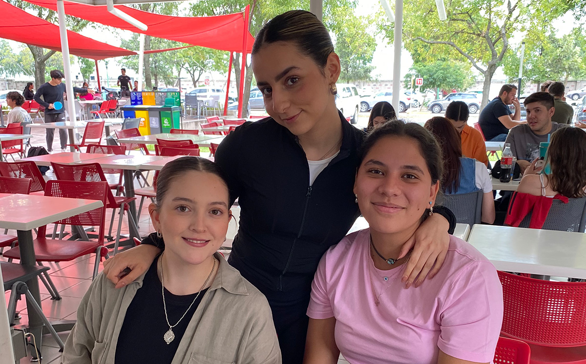 Marisol Matos, Mariana Orozco y Alexa Rocha