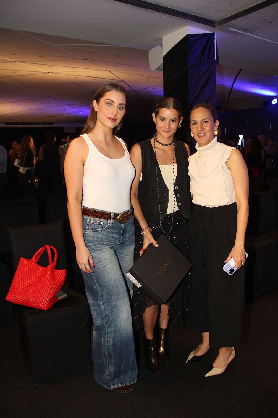 Renata González, Verónica González y Margarita Alfaro