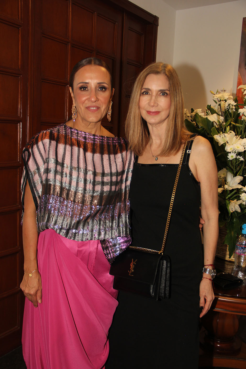 Maye Villa de Lemus y Gaby González Cantú