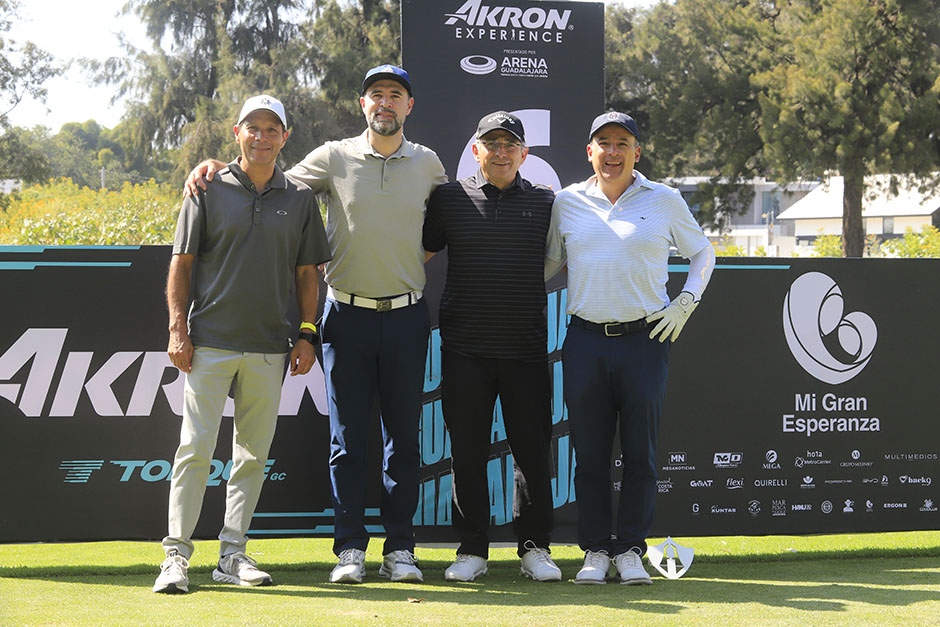 Aarón Hernández, Jorge Tanaka, Alejandro Plaza y José Ángel Soto