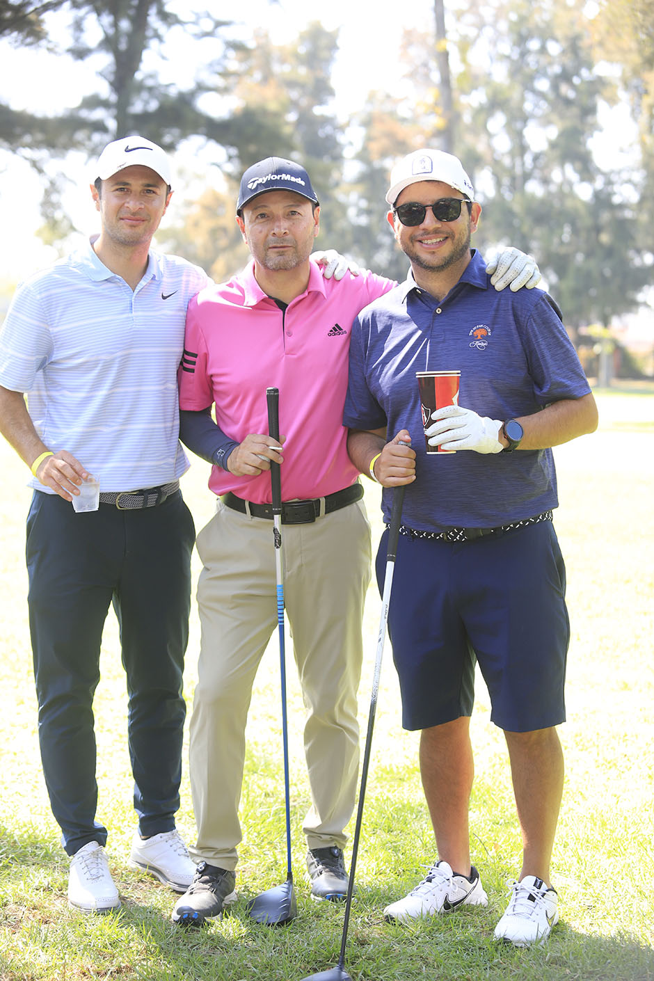 Carlos Mateos, Hugo Valencia y Carlos León