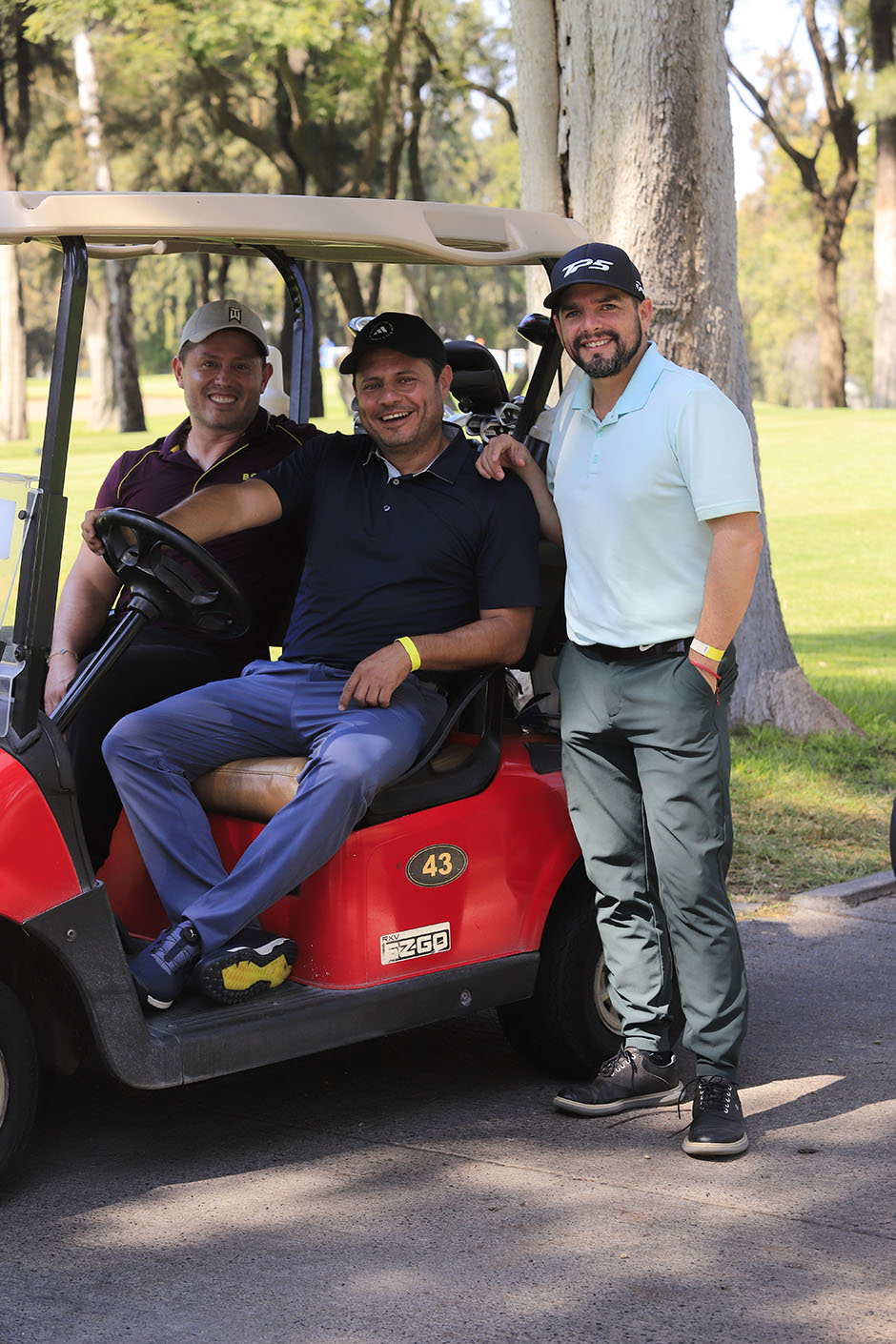 Francisco del Real, Humberto Manzo y Diego Colin