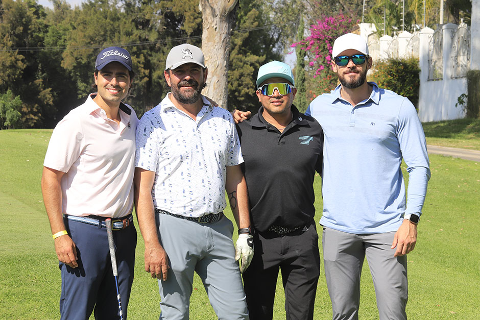 Stefano Trueba, Juan Francisco Zermeño, Fabricio Castañeda y Juan Pablo Gómez