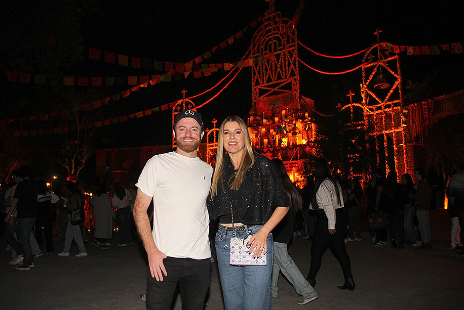 Diego Caccia y Gaby Sánchez