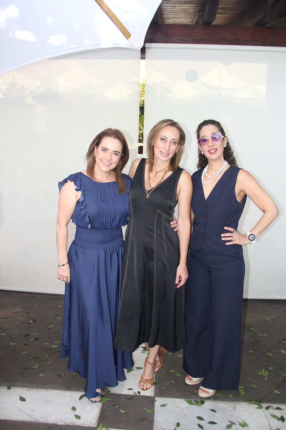 Míriam Gutiérrez, Gina Navarro y Leda Castro