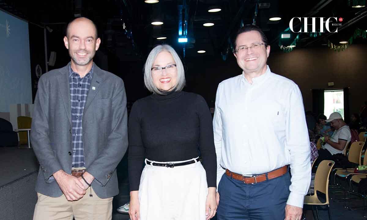 César Camacho, Viviana Ortiz y Emanuel González (Fotos: Yanahui F. Sevilla)