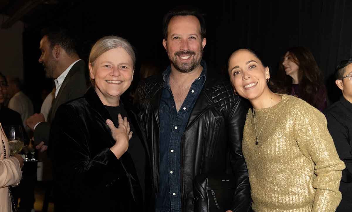 Beata Nowicka, José Larroa y Vanessa Gutiérrez