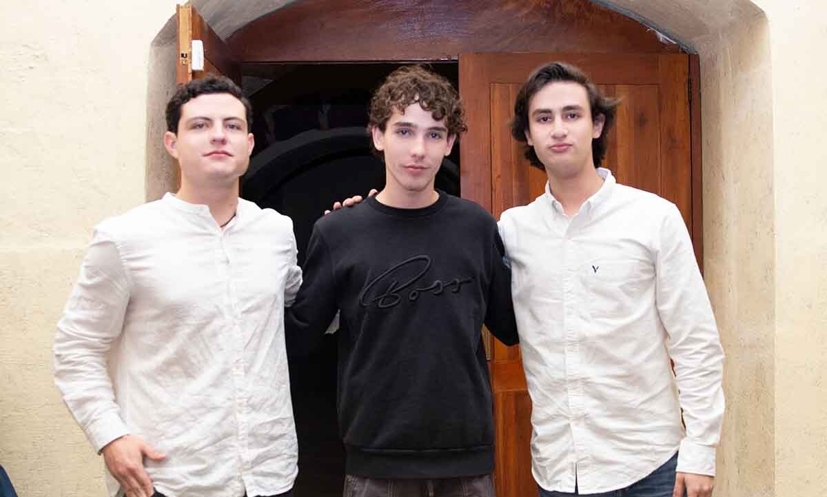 Juanma Carlos Lima, Paulo Rivera y Andrés Macías