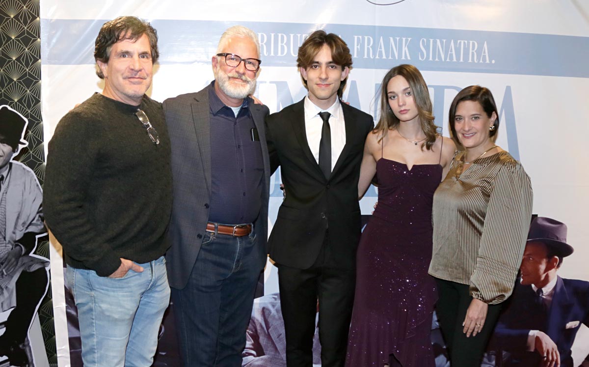 Alejandro Maldonado, Roberto Pozas, Patricio Maldonado, Raquel Pozas y Adriana Pozas