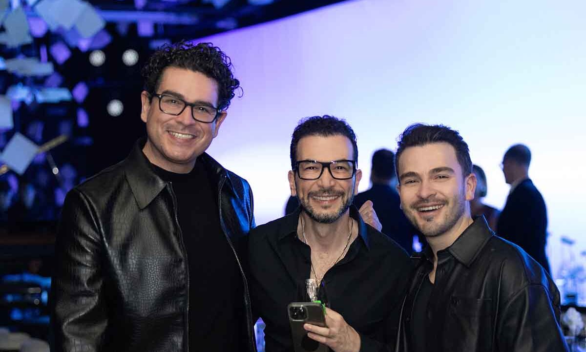 Dan García, José González y David Martínez