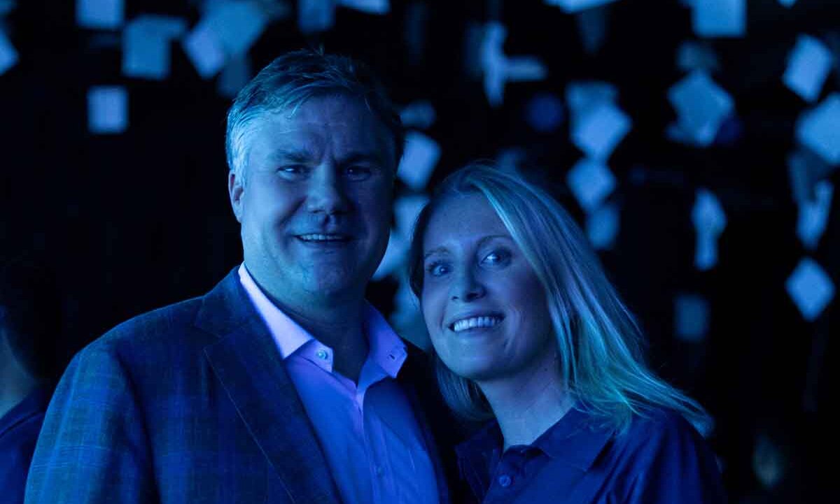 Paul Herrick y Viginia Shugrue