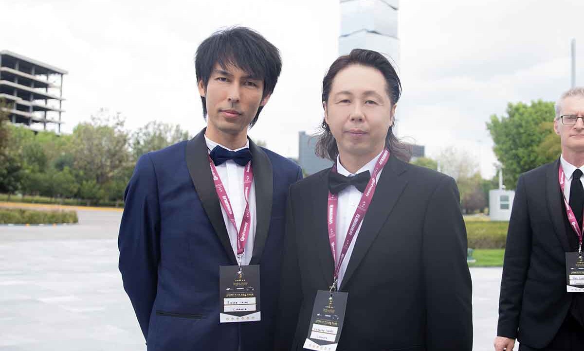 Kensuke Tanabe y Eiauke Irino