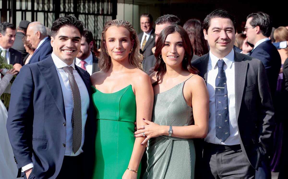 David Hoyos, Regina Carral, Leny Uribe y Gabriel Saucedo
