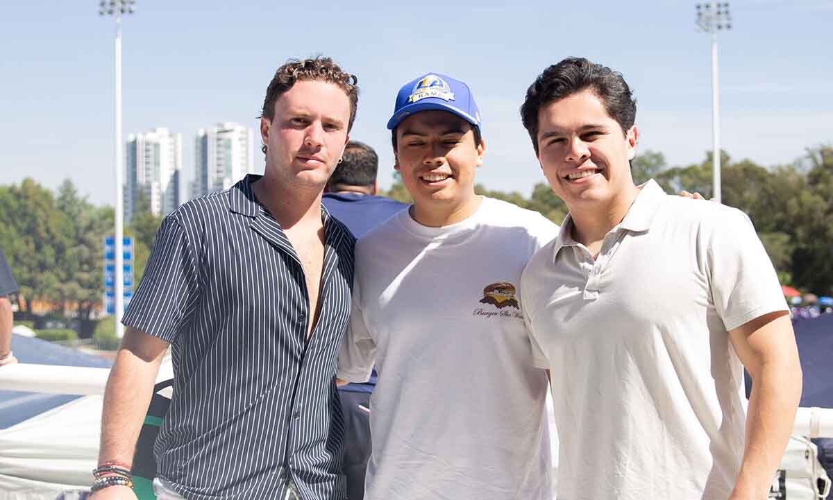 Fabián Cabildo, Óscar Luangas y Gerardo Martínez