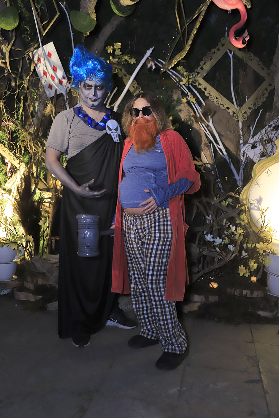 Enrique Ladrón de Guevara y Malú Meza