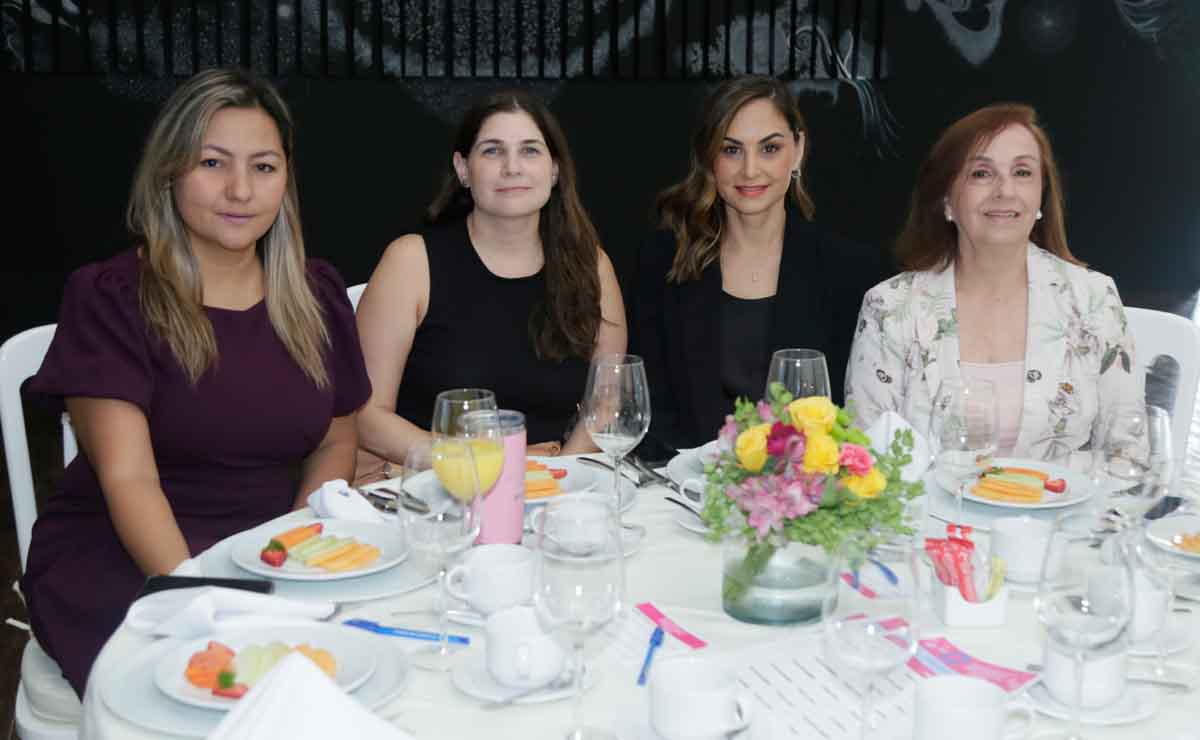 Jazmín Moreno Ana Luisa González, Claudette Treviño y Mercedes Zorrilla / Fotos: Omar Valdez