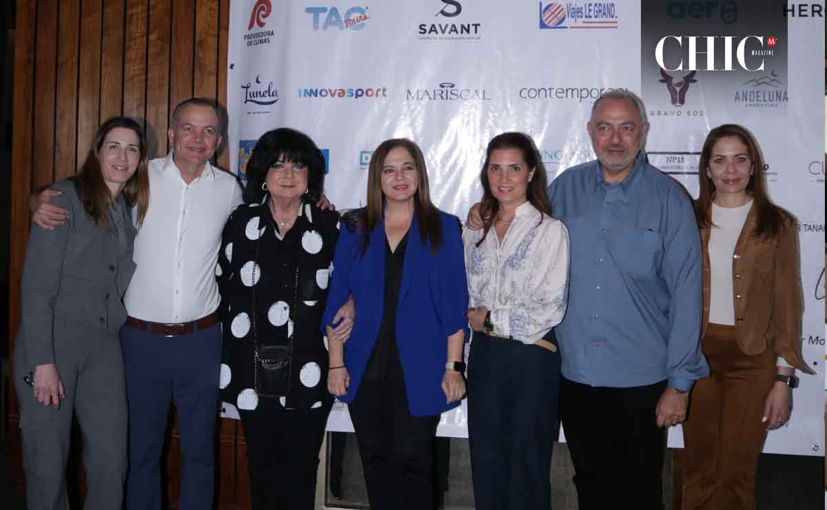 Mónica Fernández, Beto Assad, Emely Canavati, Karla Assad, Lorena Kalifa, Nazario Assad y Emely Assad / Fotos: Roberto Alvarado