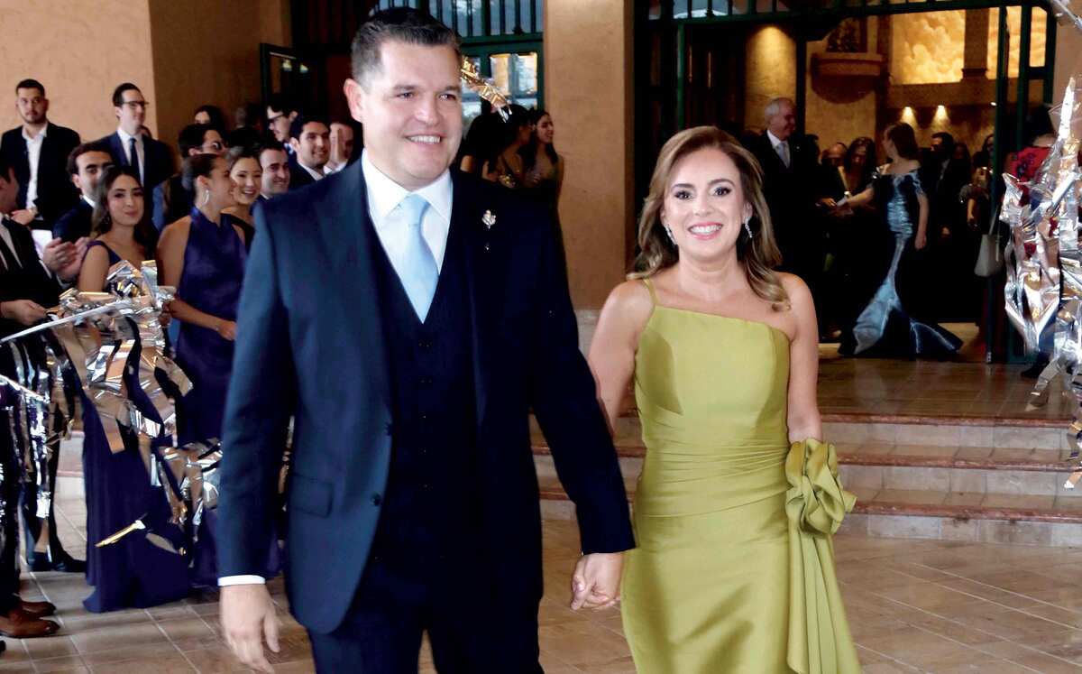 Papás de la novia. Javier Bermea y Gabriela González de Bermea