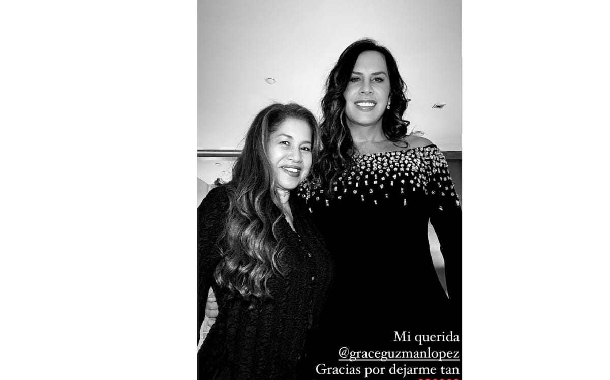 Karla Sofía Gascón con su look (Instagram)