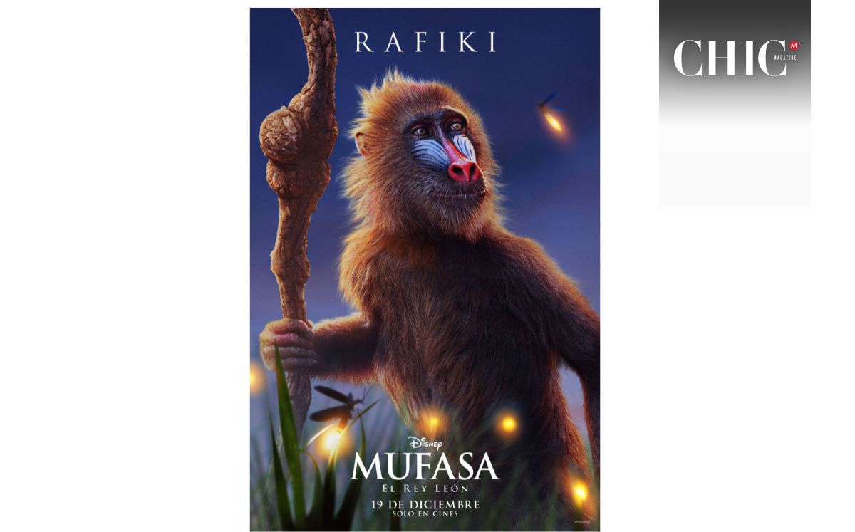 Rafiki de 'Mufasa: El Rey León' (Cortesía: Disney)