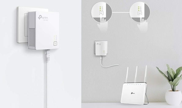 Los adaptadores PLC, o Power Line Communications (Foto. Amazon)