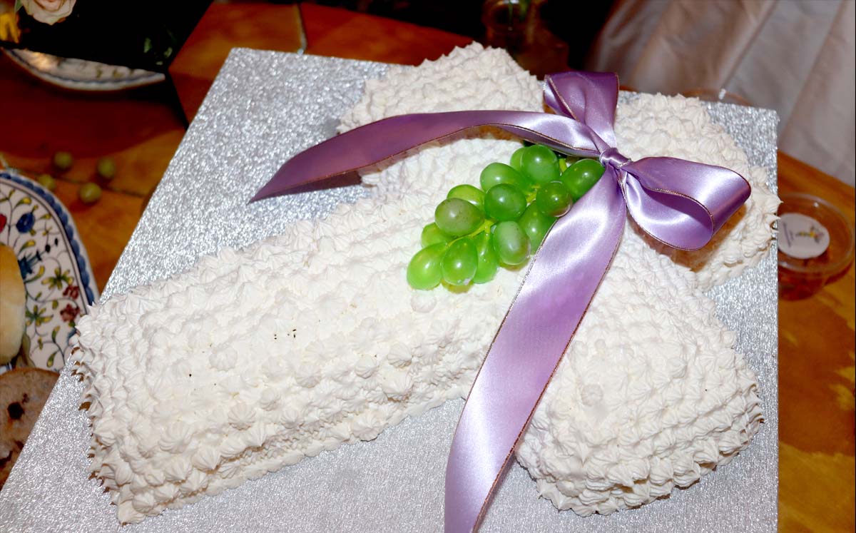detalles del pastel