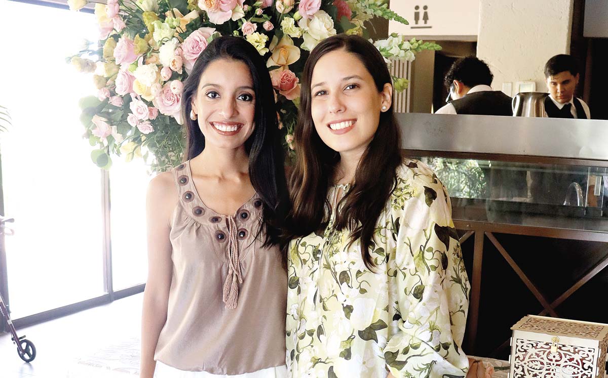 DIANA IBARRA Y EDNA CASTAÑOS nos regalaron sus mejores sonrisas en el evento