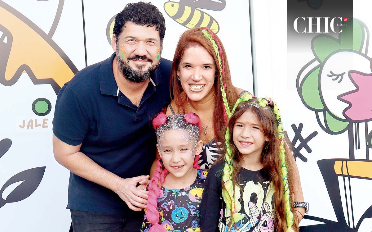 FRANCISCO MENDIOLA, SAGRARIO ZAPIEN, VALENTINA MENDIOLA Y ANA PAULA MENDIOLA celebraron en ART SPARK