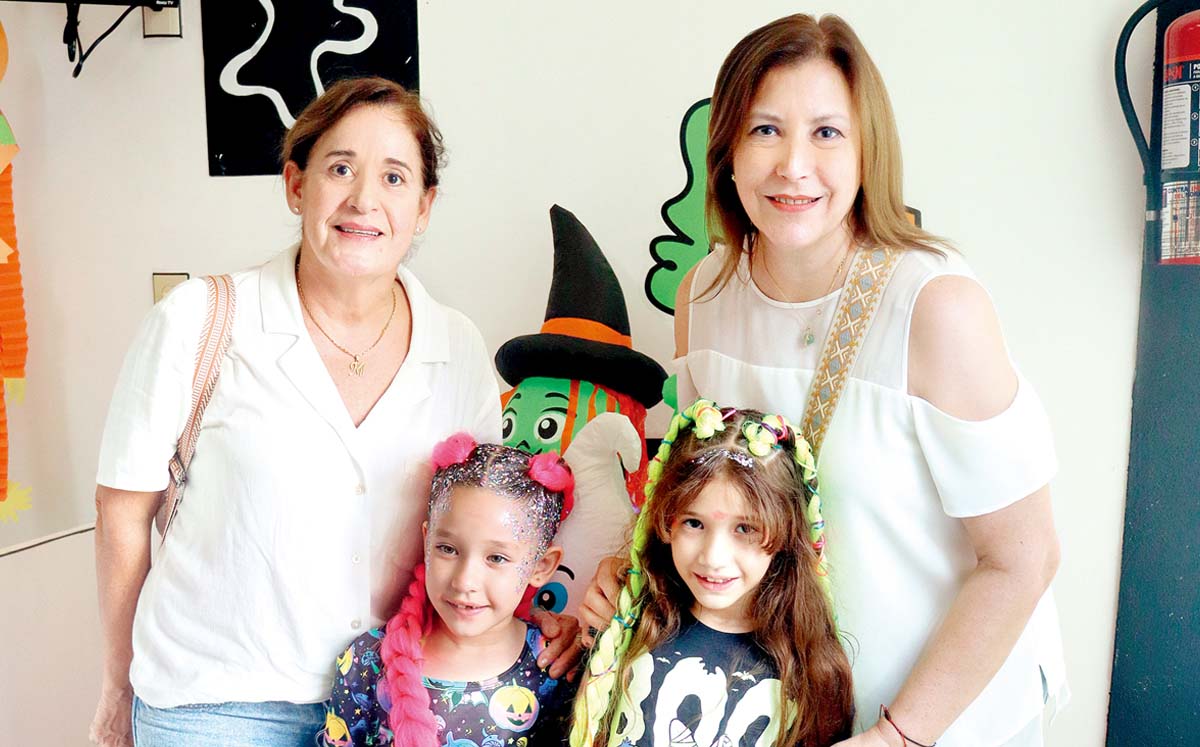 MARCELA MORALES, VALENTINA MENDIOLA, ANA PAULA MENDIOLA Y CECILIA ARGÜELLES disfrutaron de animadores con actividades de integración