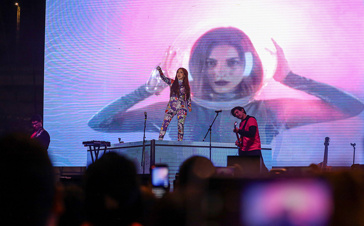 Paty Cantú en concierto (Edgar Segura)