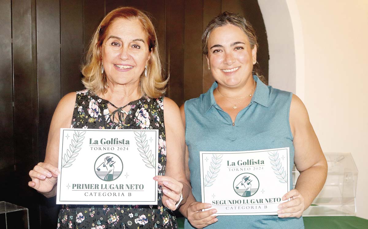 ALEJANDRA CHAIX Y MARÍA EUGENIA CUADRA en la comida de premiación