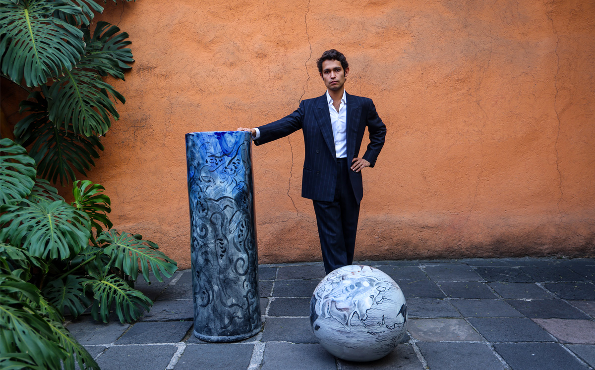 El artista Esteban de María es el otro protagonista del documental. (Foto: Rodrigo A. Truqui)