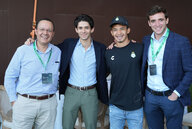 Daniel, Aleco, Ronaldo y Giancarlo