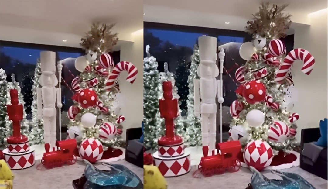 La decoración de la familia Álvarez (Instagram)