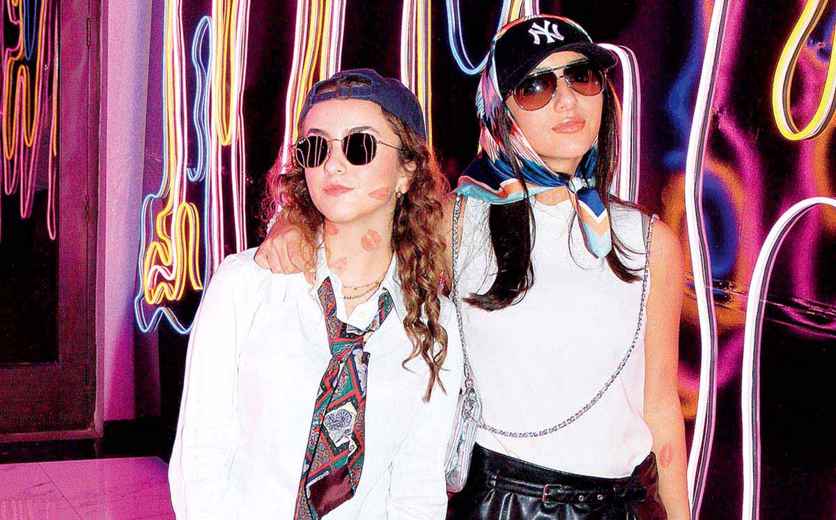 ANYA RAVIZE Y NATASHA LEGORRETA disfrutaron de la música a cargo de Proaudio