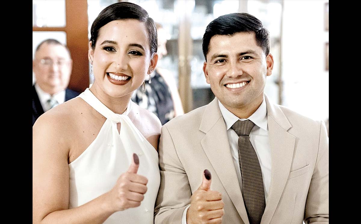 SUSANA LADDAGA Y VÍCTOR RODRÍGUEZ felizmente casados