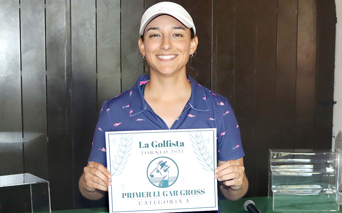 LORENA BARRERA nos regaló su mejor sonrisa en el Club Campestre Tampico