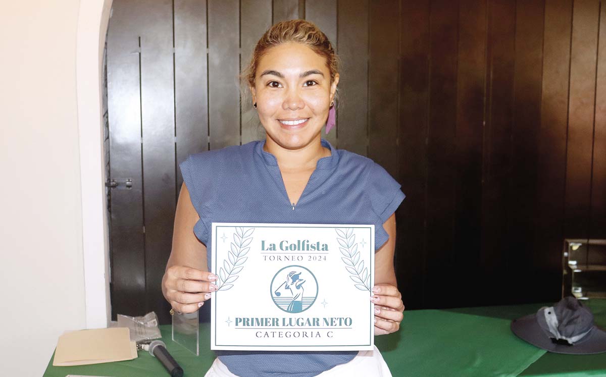 LUCERO SEGURA mostró su espíritu competitivo