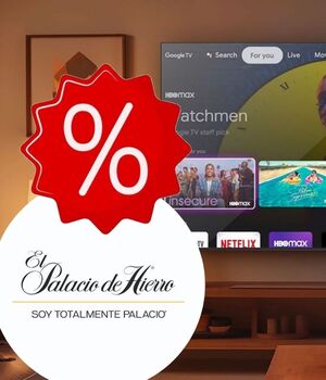 El Palacio de Hierro remata pantalla de 65 pulgadas con gran descuento (Foto: El Palacio de Hierro)