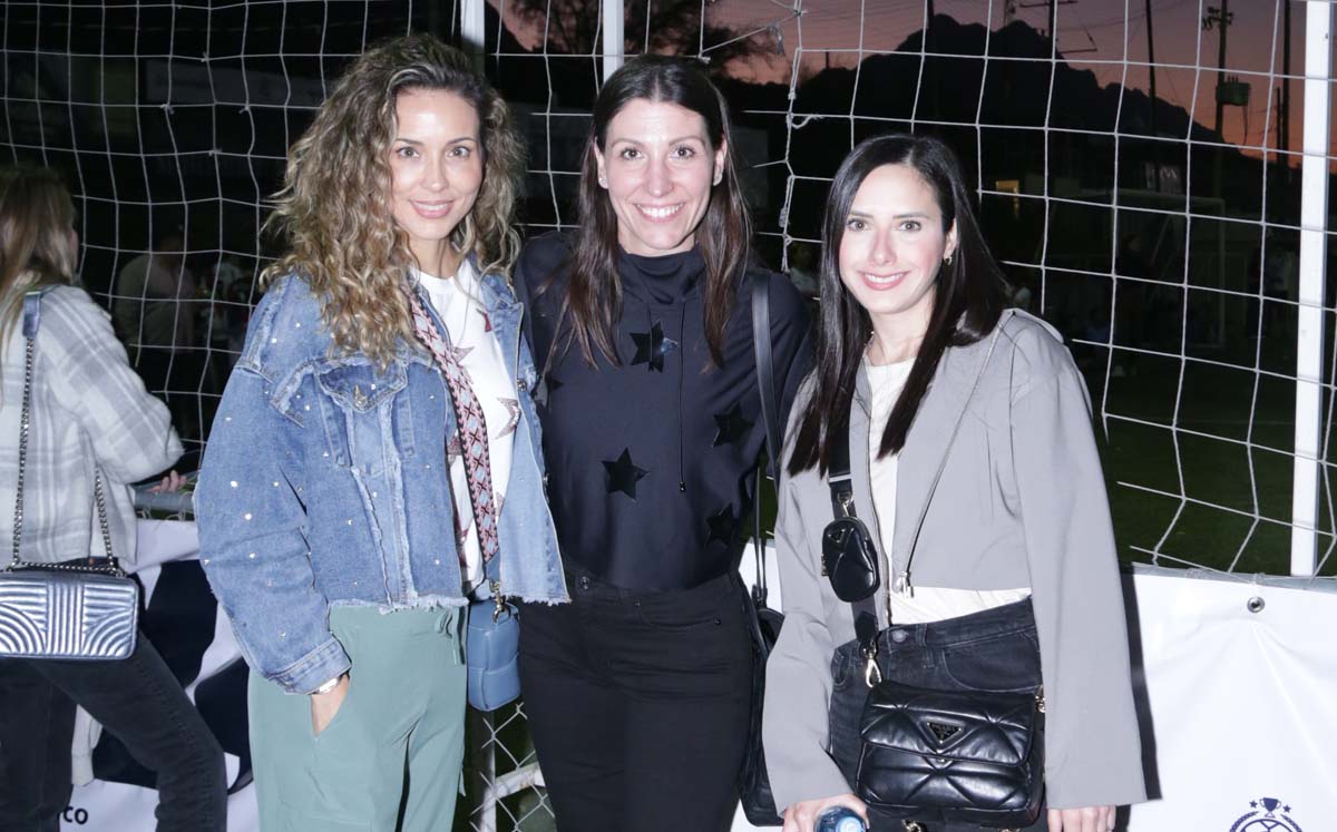 Adriana Franco de Saide, Paola López de Boullosa y Erika Mouret