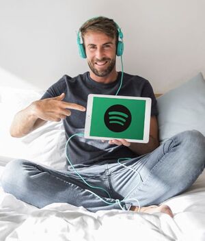 Consigue Spotify Premium gratis (Freepik)