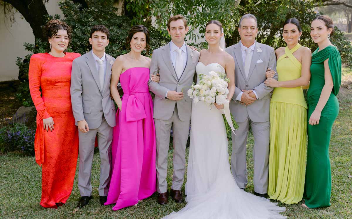 FAMILIA DE LA NOVIA